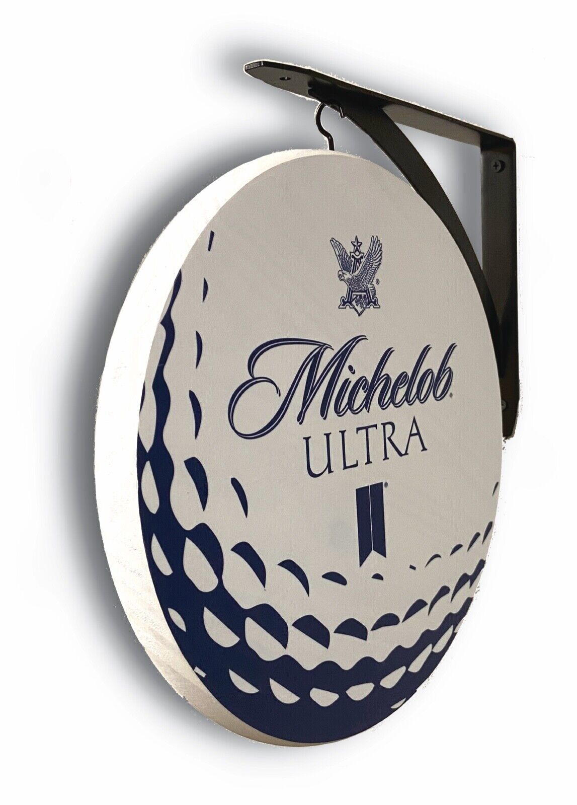 Michelob Ultra Golf Ball Double Sided Pub Sign