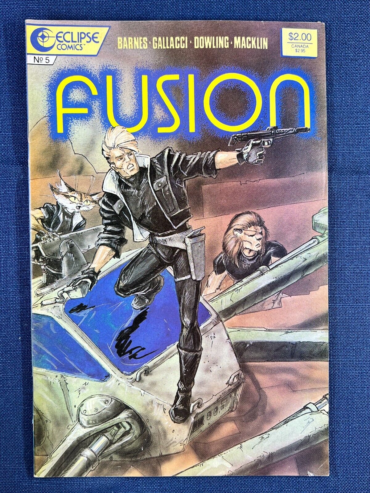 Fusion  #5 (1987 ECLIPSE Comics)