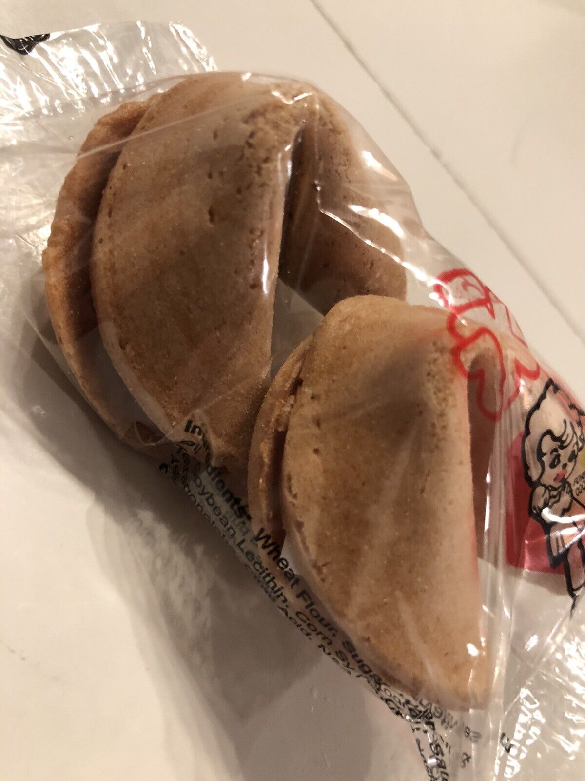 Rare Double Fortune Cookie