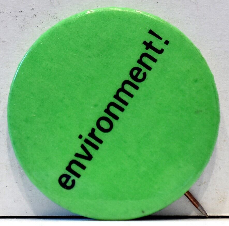 1970s Environment Climate Change Environmental Campaign Greenpeace Protest Pin