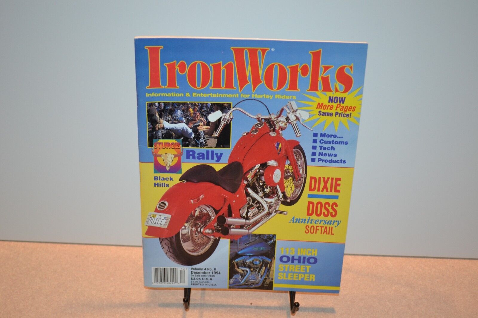 Iron Works Motor Cycle Magazine December 1994   loc 1