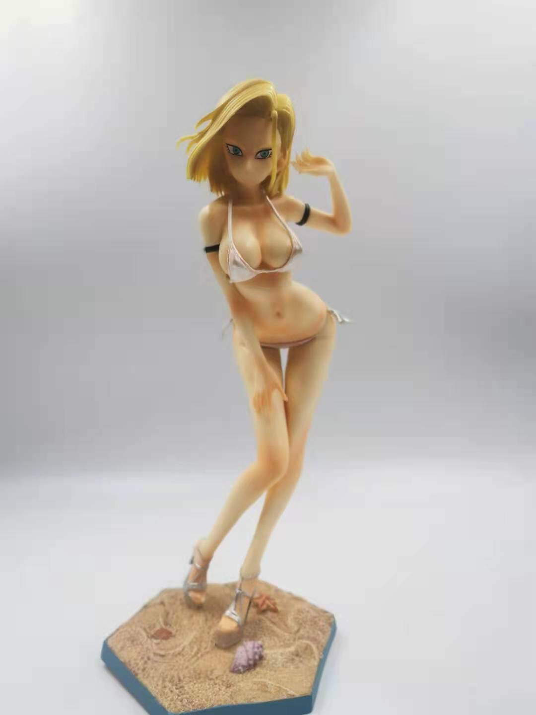 New 28CM Sexy Android 18 / Lazuli PVC Anime Figure Toy Gift No Box