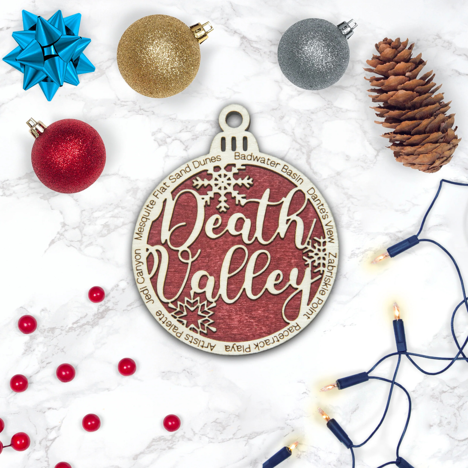 Death Valley National Park Christmas Ornament