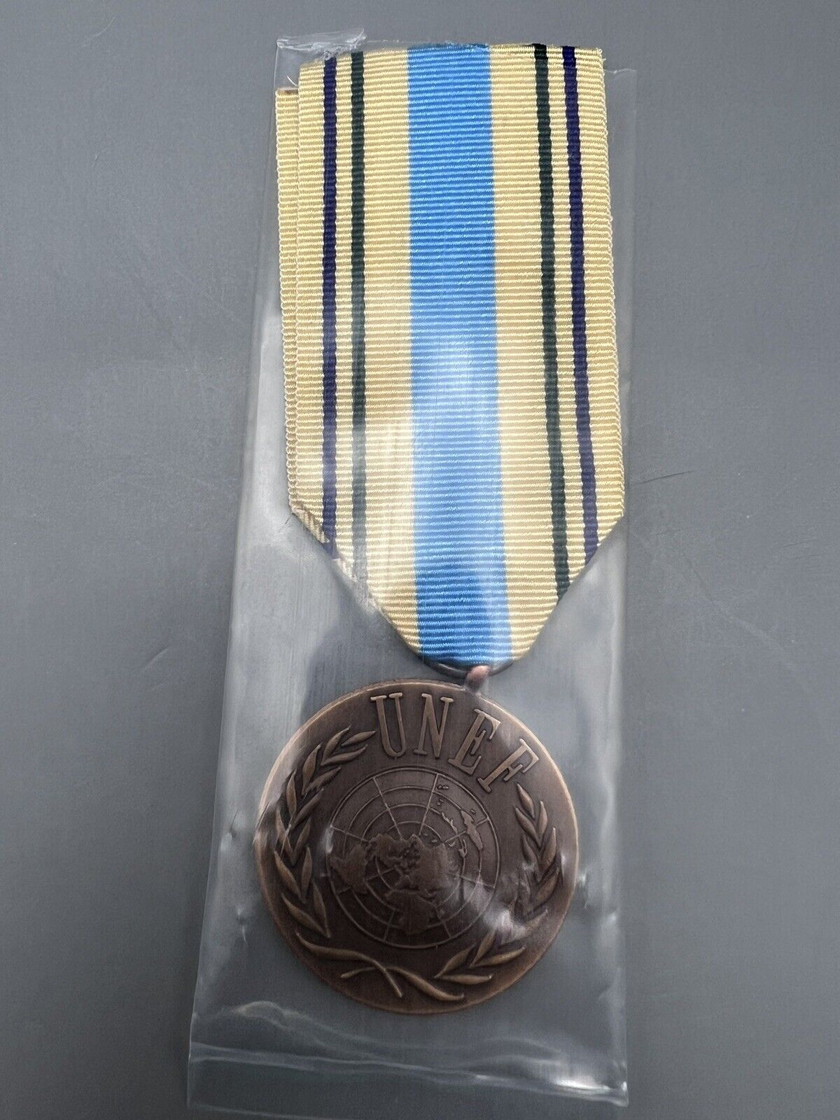 UNITED NATIONS EMERGENCY FORCE MEDAL UNEF SUEZ CRISIS - A644