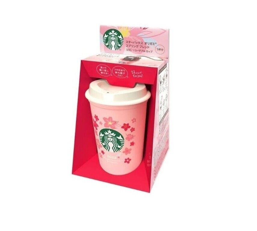Starbucks Japan Origami Sakura Spring Reusable Cup 237ml **LIMITED TIME**