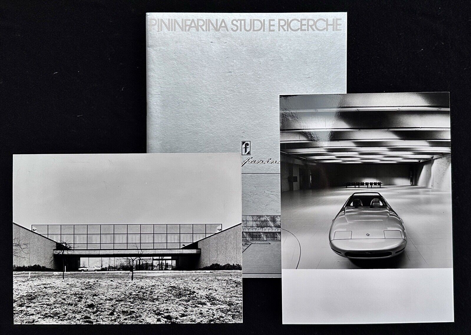 Pininfarina Study & Research Center 1982 Press Kit Brochure Photos ITAL/ENG/FR