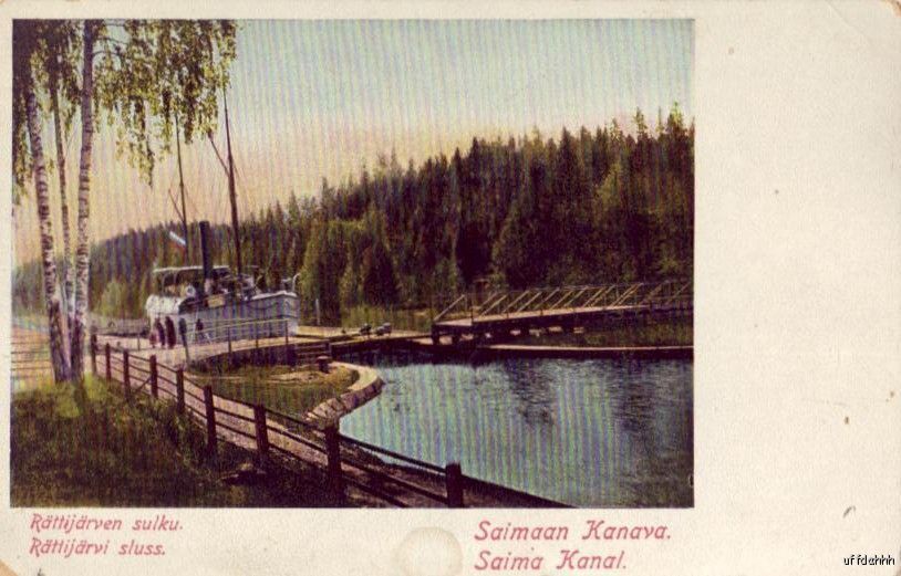 SAIMAAN KANAVA SAIMAA CANAL FINLAND