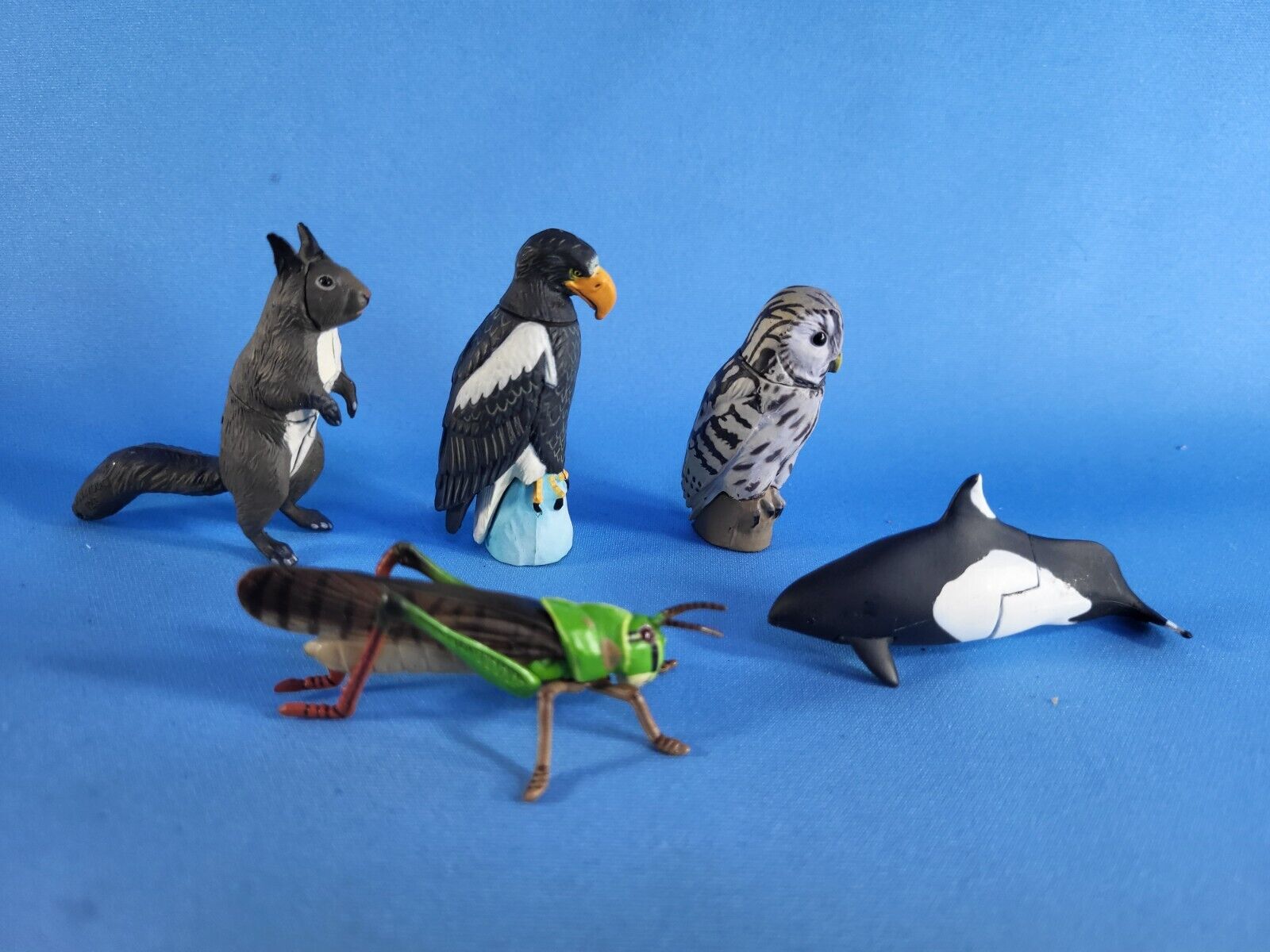 Japan Kaiyodo Wild Animals, Birds + Miniature Realistic Animal Figures 