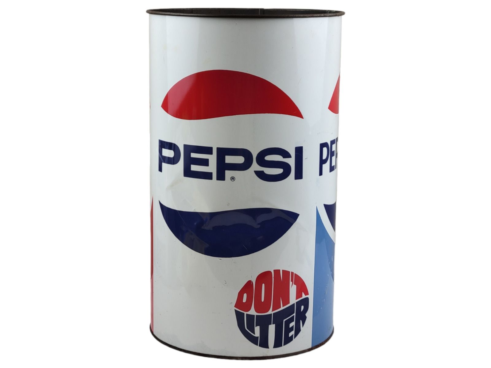 Vintage J.L. Clark USA Pepsi Metal Round 14.5\