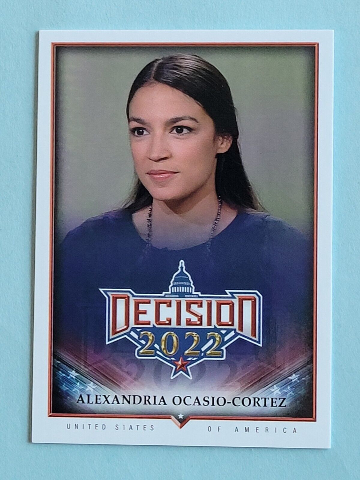 Alexandria Ocasio Cortez 2022 Decision  CARD #5 U.S. Rep. from New York, AOC