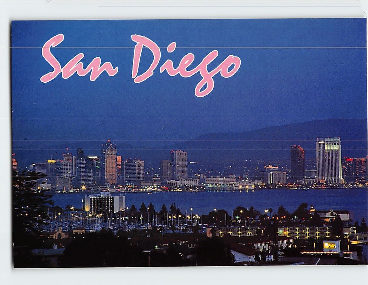 Postcard San Diego California USA