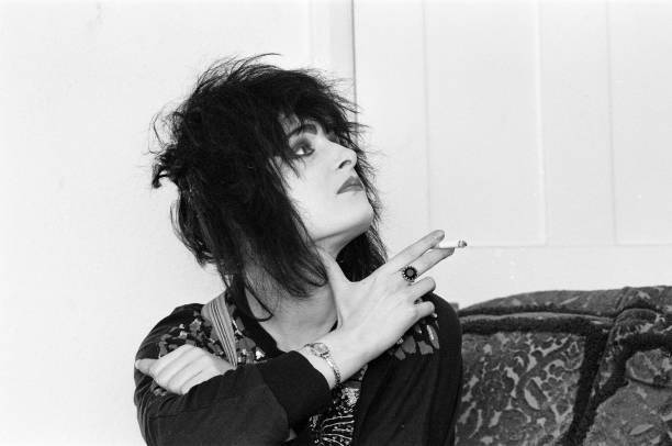Pop star Siouxsie Sioux 1981 Old Photo 2