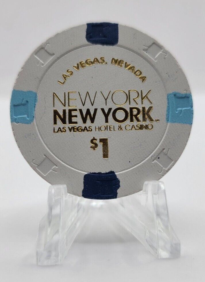 New York New York Hotel Casino Las Vegas Nevada 2023 $1 Chip