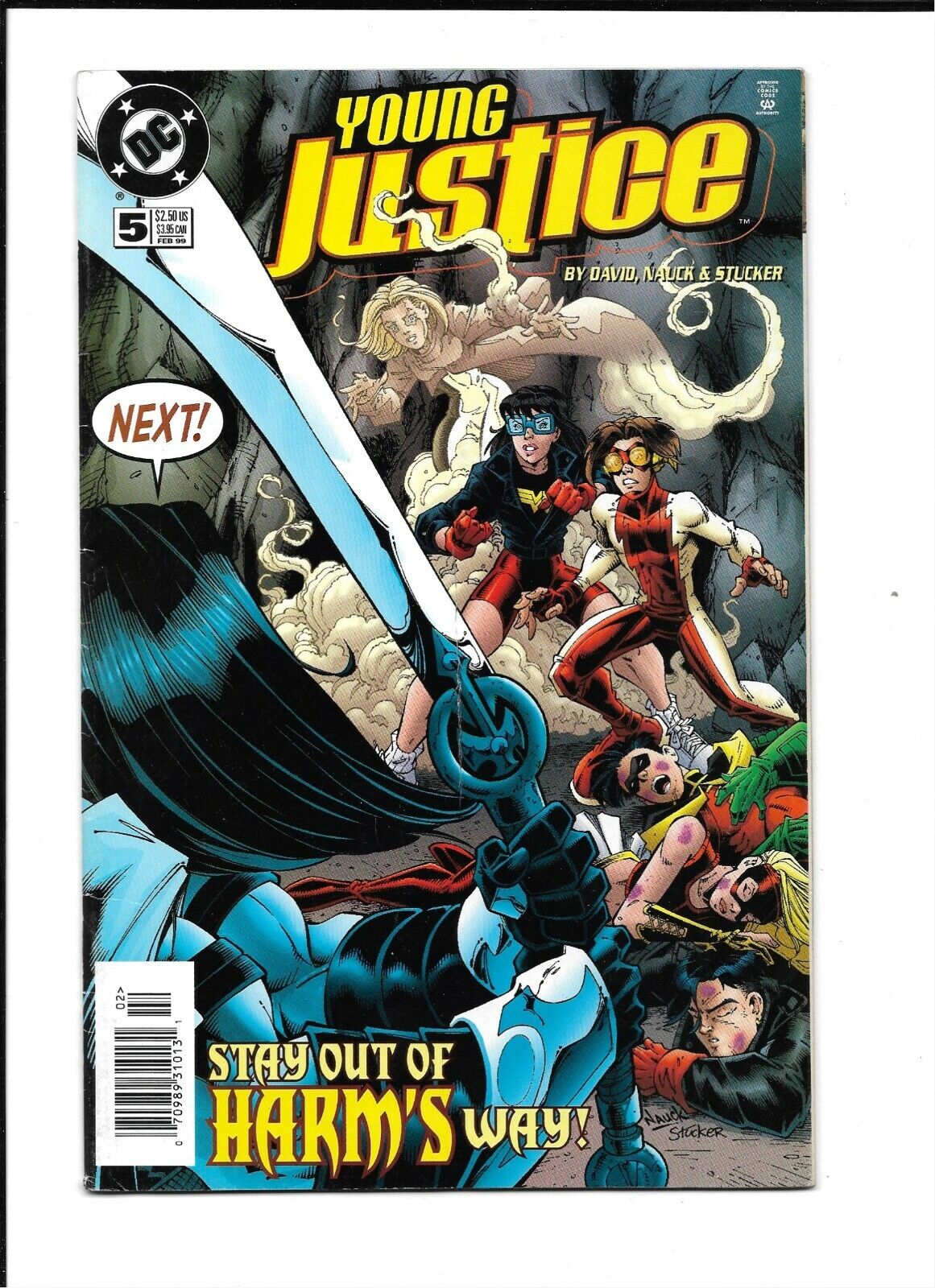DC Comics Young Justice #5 February 1999