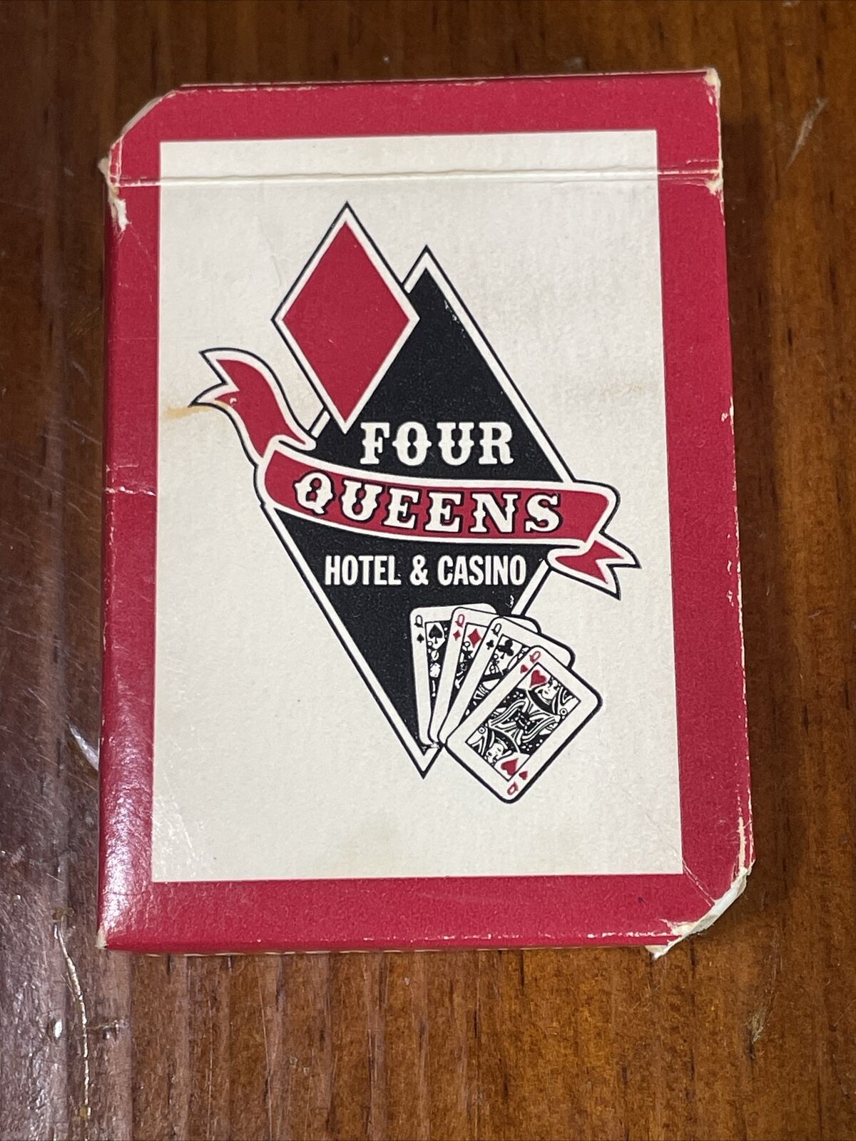 vintage Four Queens Playing Cards Casino 45 Cards