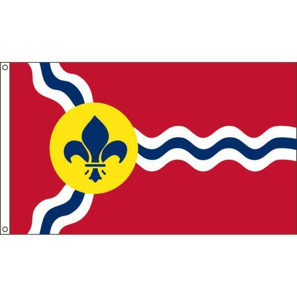 St Louis 5' X 8' Nylon Flag
