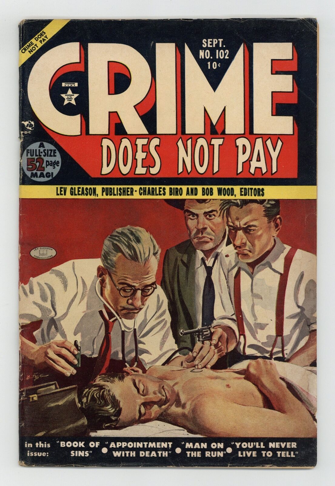 Crime Does Not Pay #102 VG- 3.5 1951