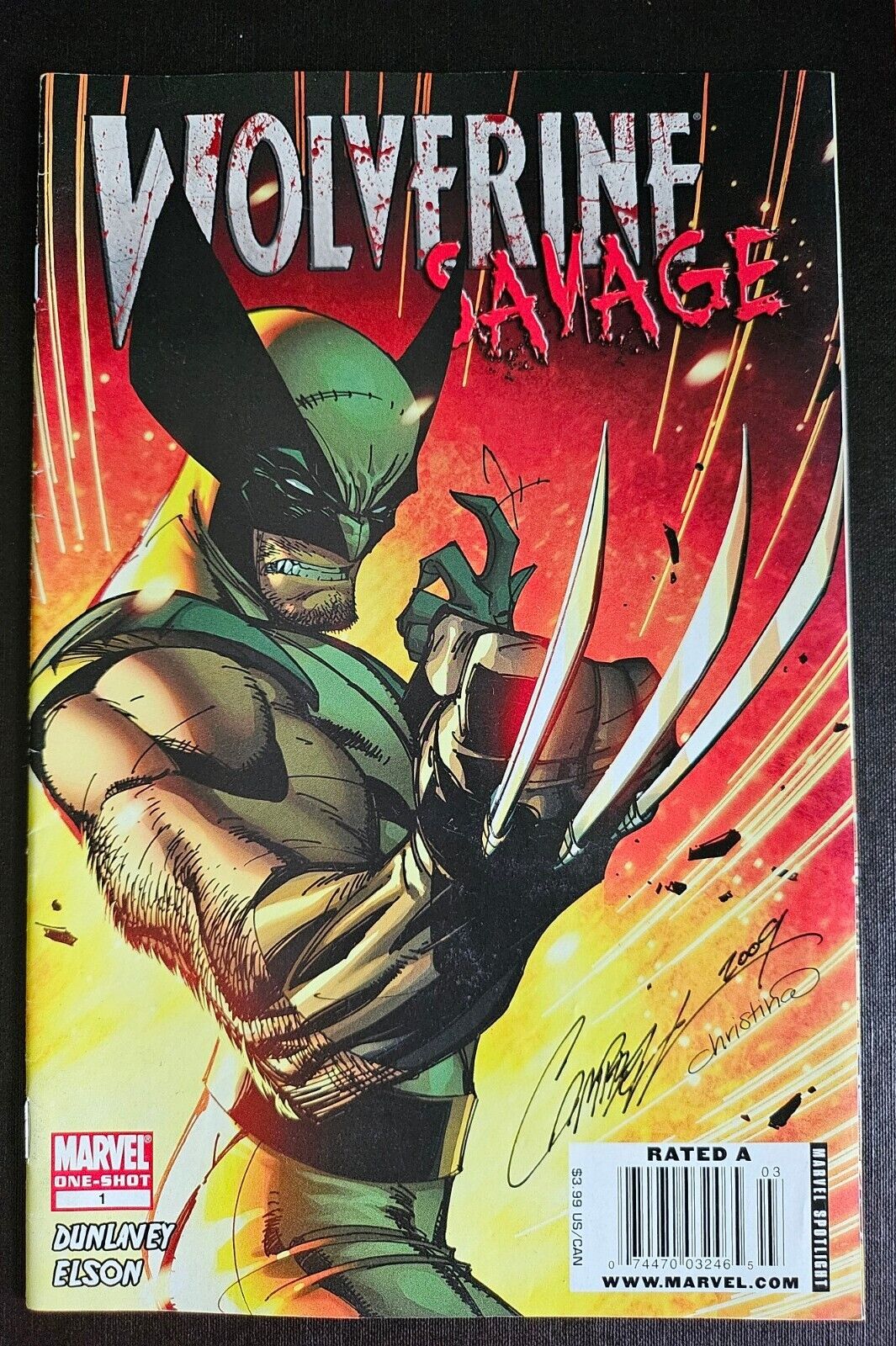 Wolverine Savage #1 J. Scott Campbell Cover 2010 Marvel Comics Amazing Comic
