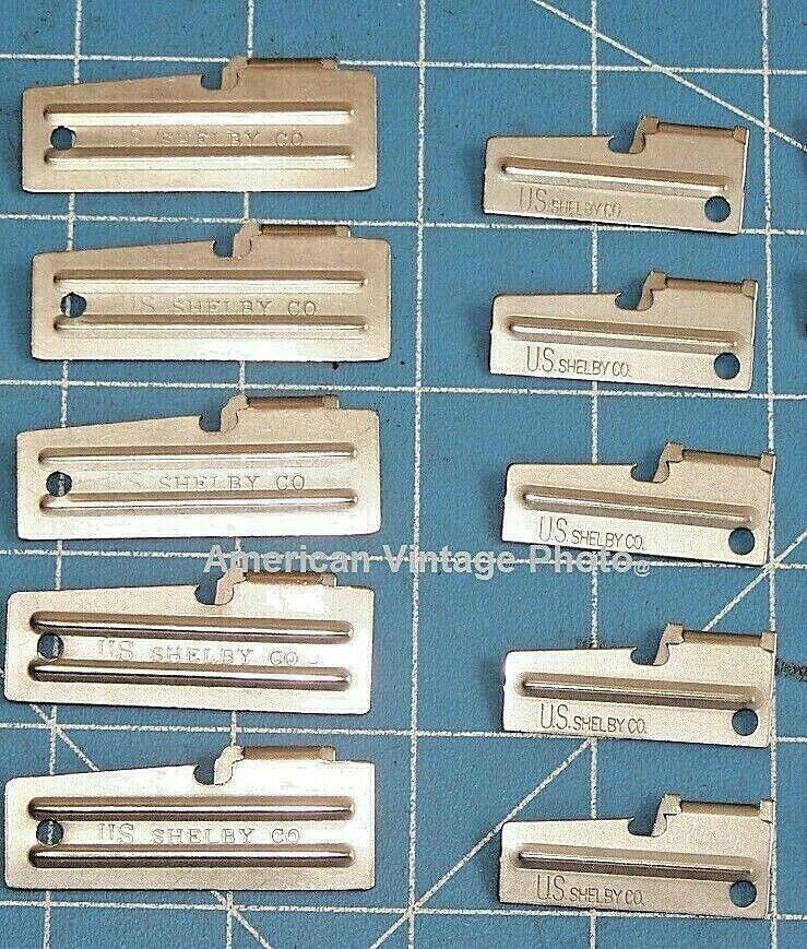P-38 & P-51 10 Pack Can Opener Shelby USA Military for Mess Kit Survival Camping