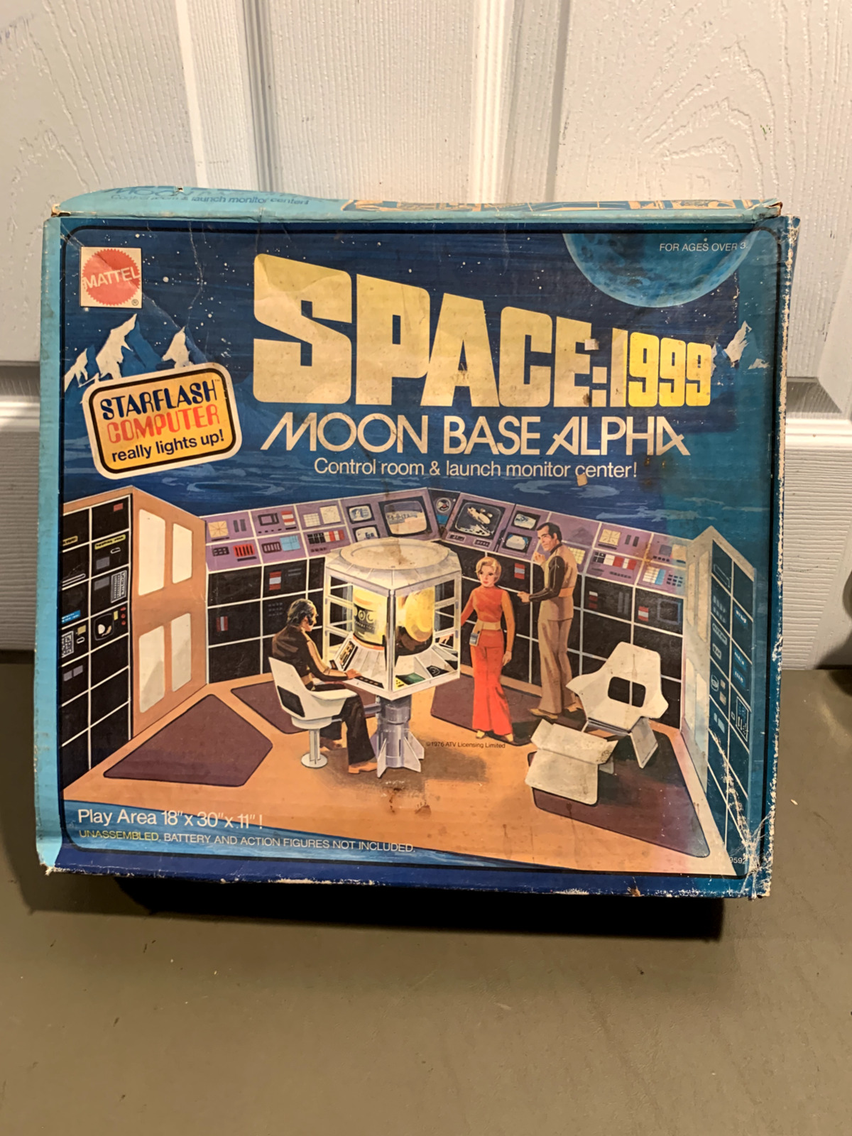 Space 1999 Mattel 1 Moon Base Alpha Control Room 1976 New Sealed