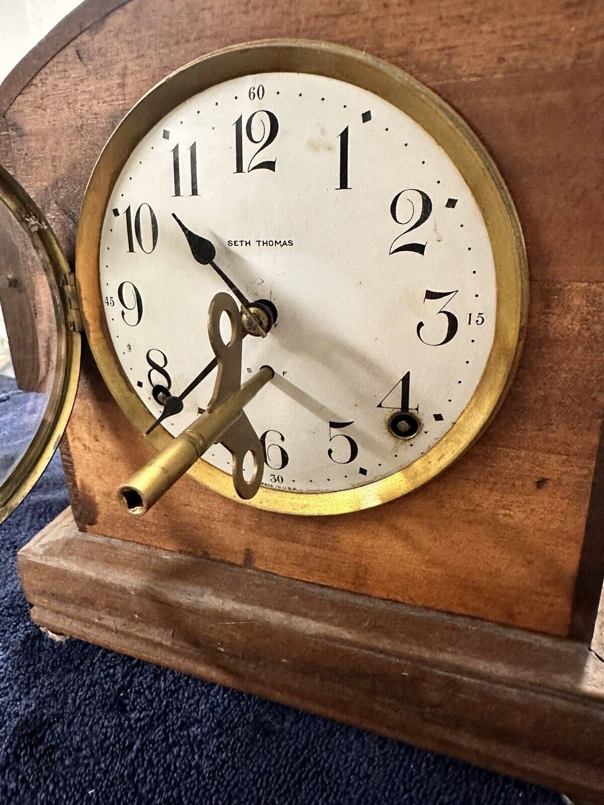 Key For Seth Thomas 89 Movement Mantle Clock