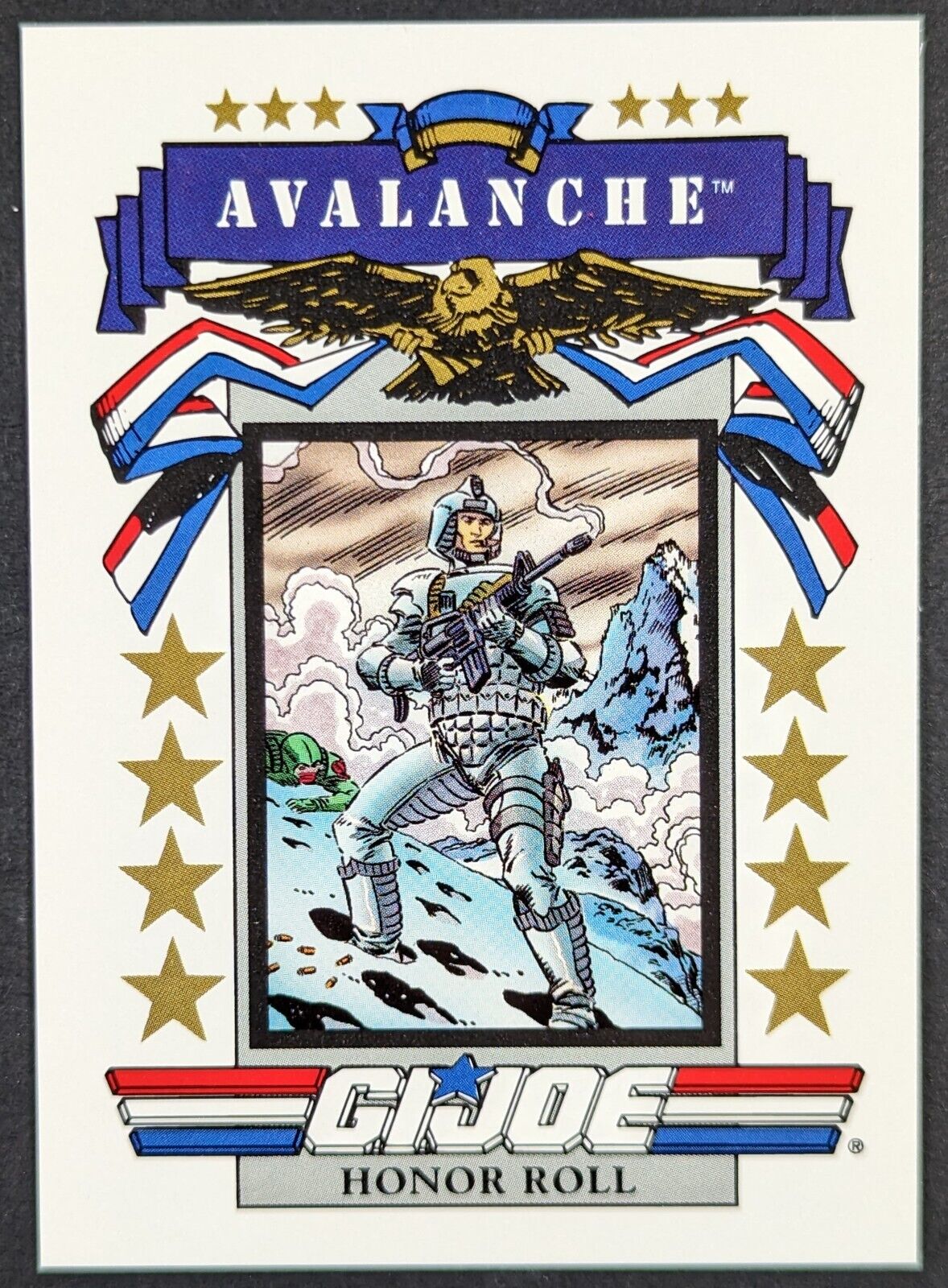 Avalanche 1991 Honor Roll GI Joe Impel Card #189 (NM)