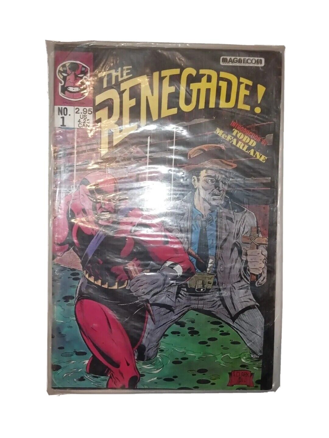 1993 The Renegade #1 Magnecom Comic | Introduction by Todd McFarlane (Sealed)