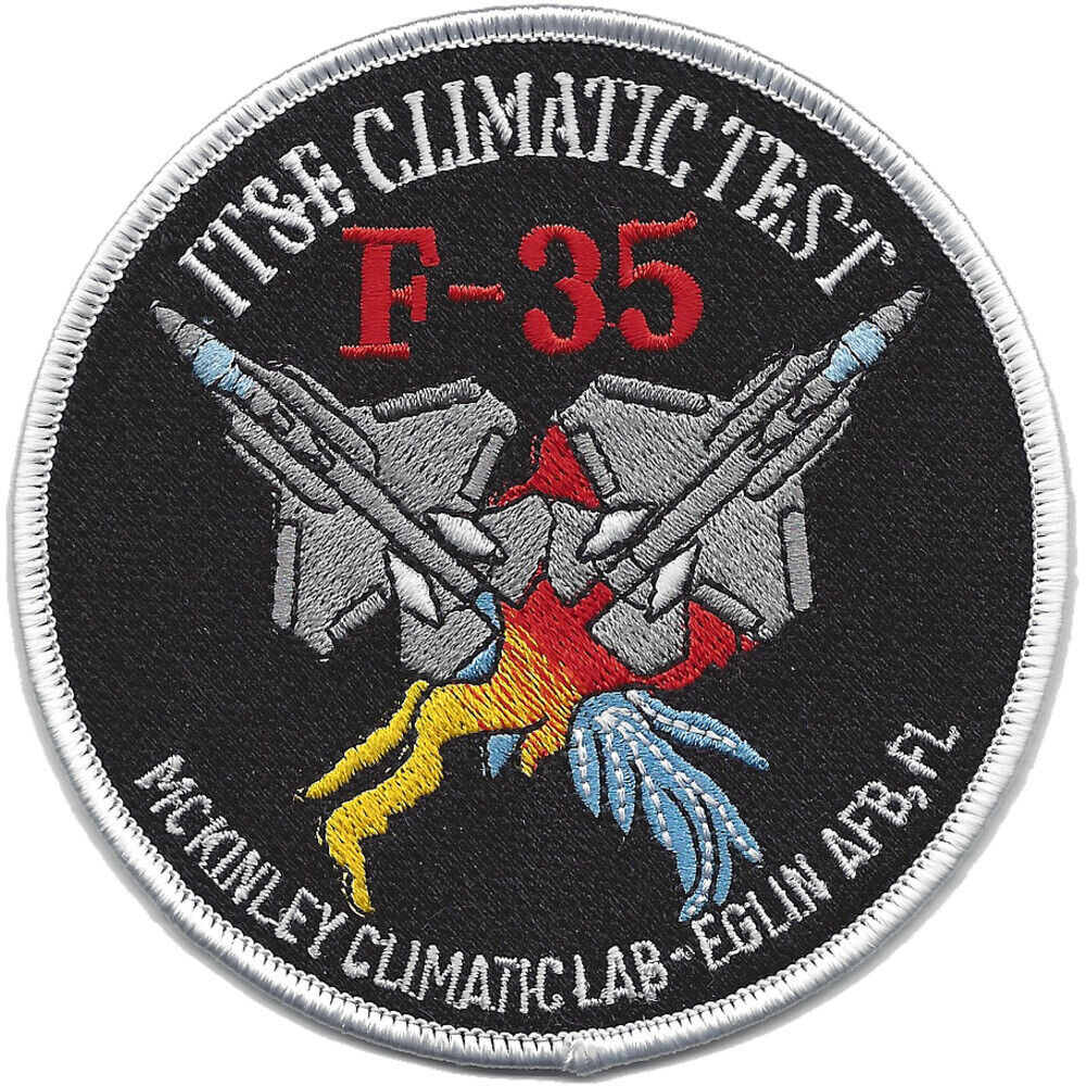F-35-IT&E Climate Test Patch