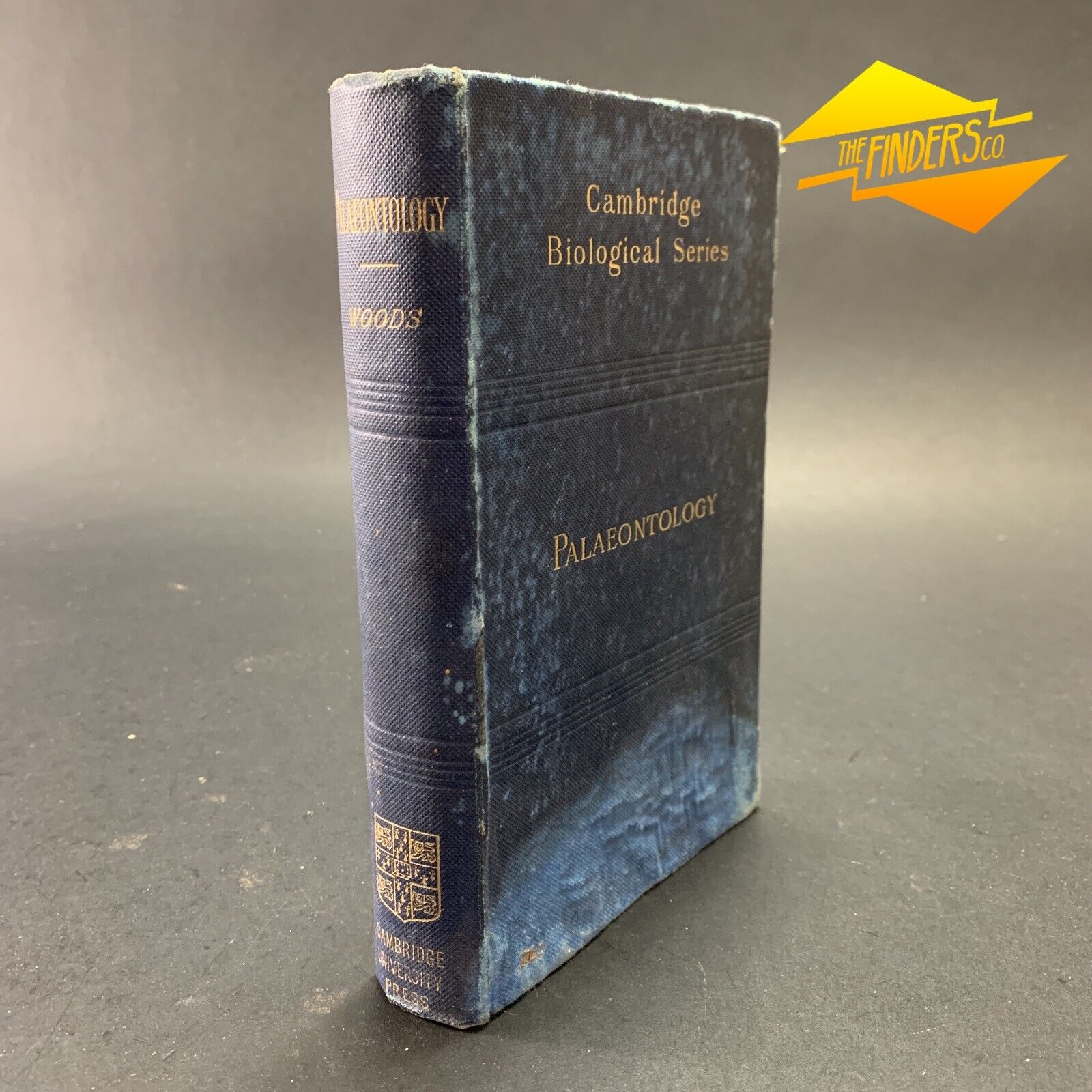 1909 'PALAEONTOLOGY - INVERTEBRATE' BY HENRY WOODS CAMBRIDGE BIOLOGICAL SERIES 
