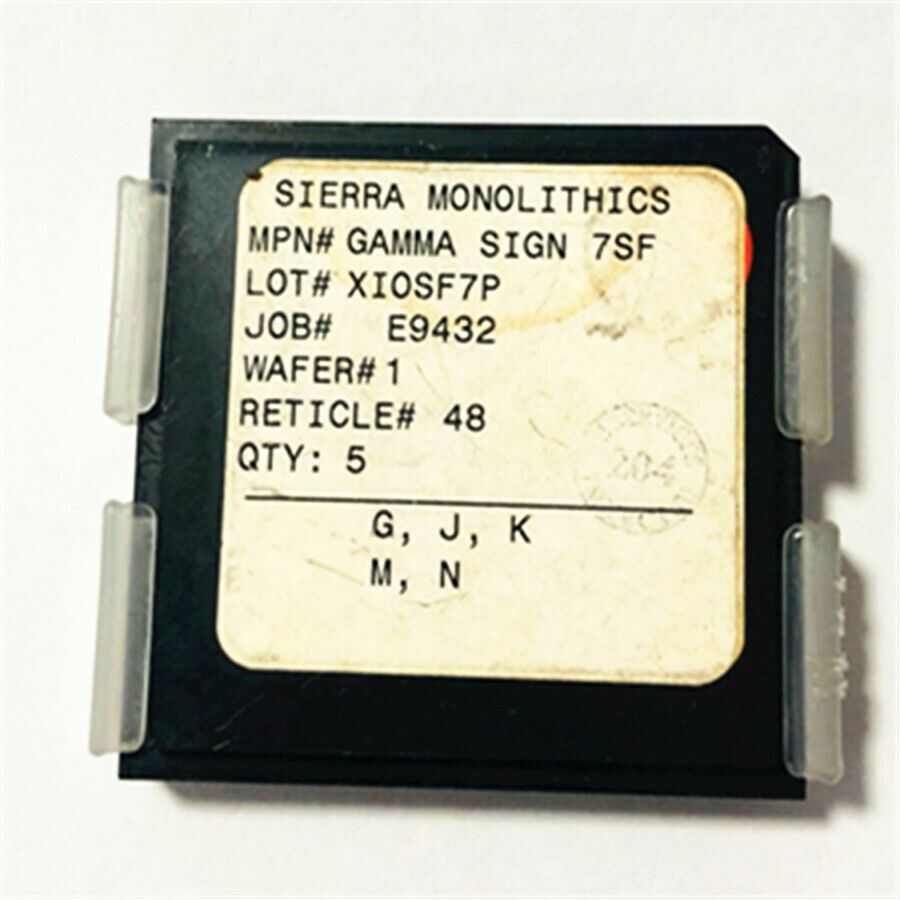SIERRA MONOITHICS GAMMA SIGN 7SF XIOSF7P IC RF power Transistor 0.25µm PHEMT 