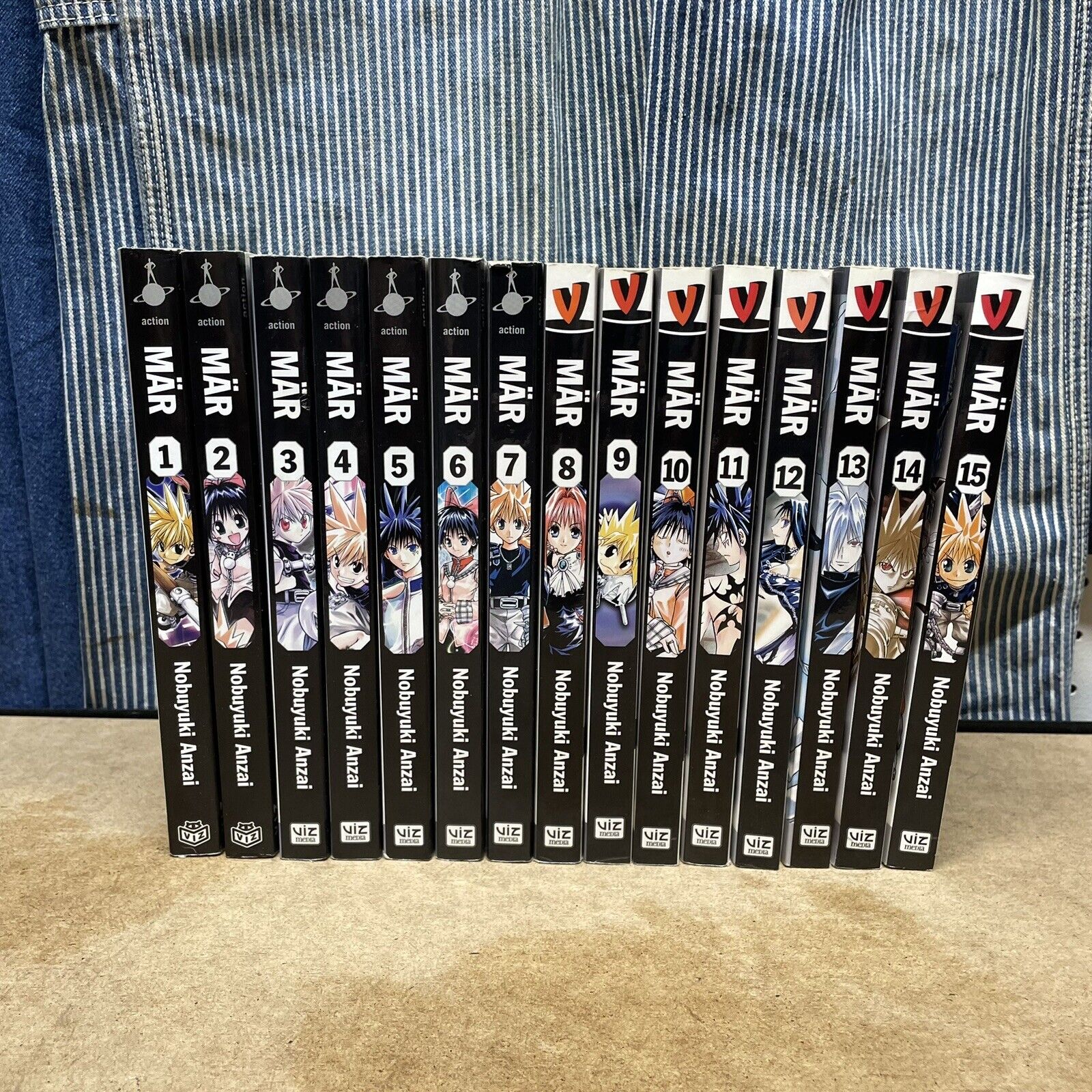 Mar Marchen Awakens Romance Complete Manga Lot Volumes 1-15 Nobuyuki Anzai