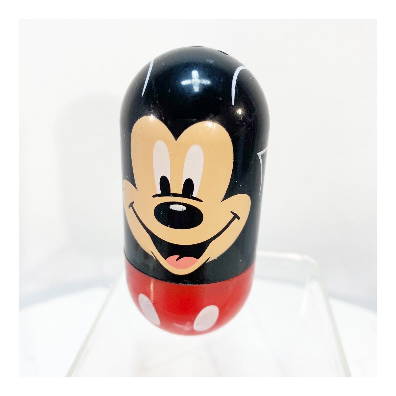 ORIGINAL Vintage 2005 Kellogg\'s Disney Mickey Mouse Weeble Wobble Bean 31