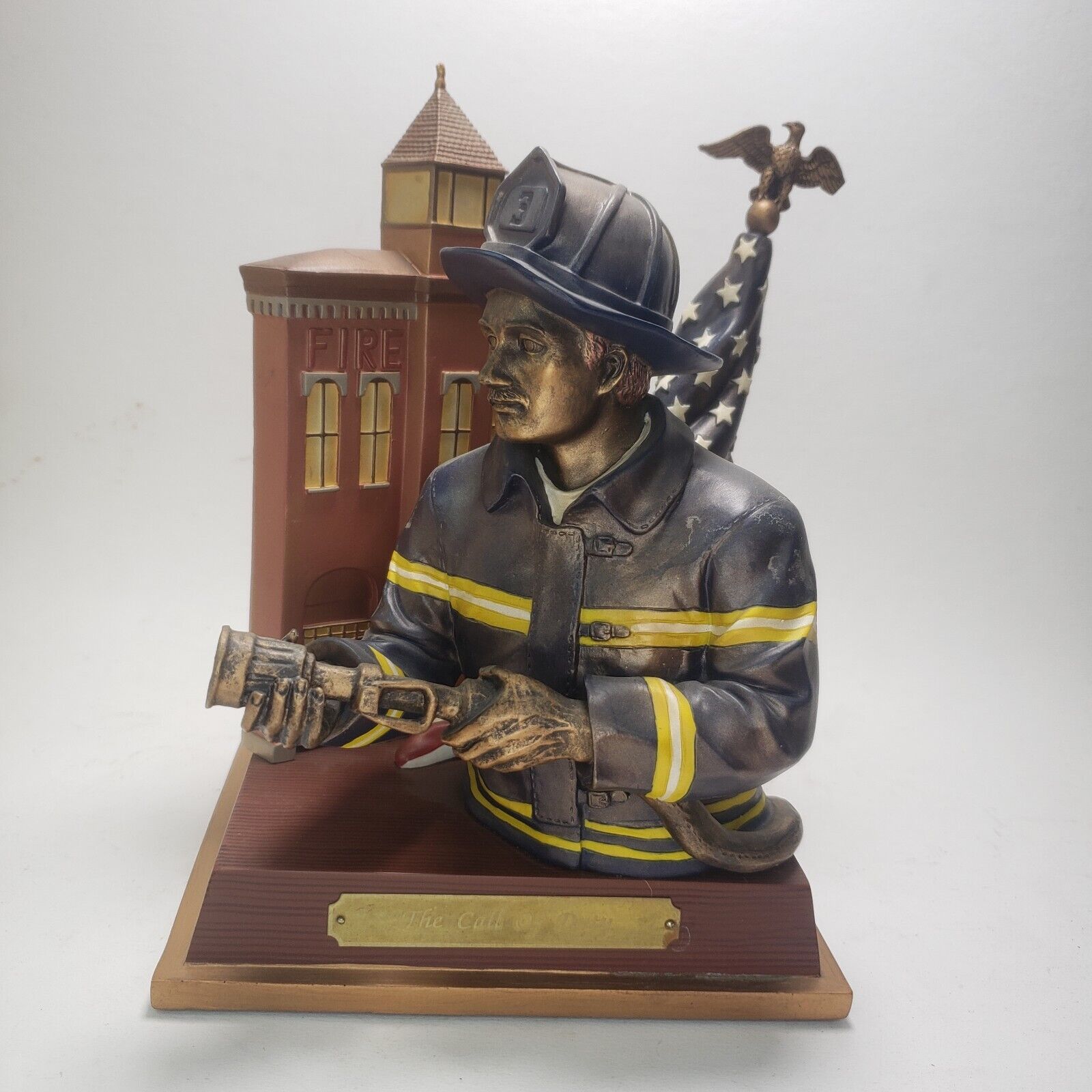 The Call Of Duty; Badge of Bravery Figurine No. A0929 The Bradford Exchange