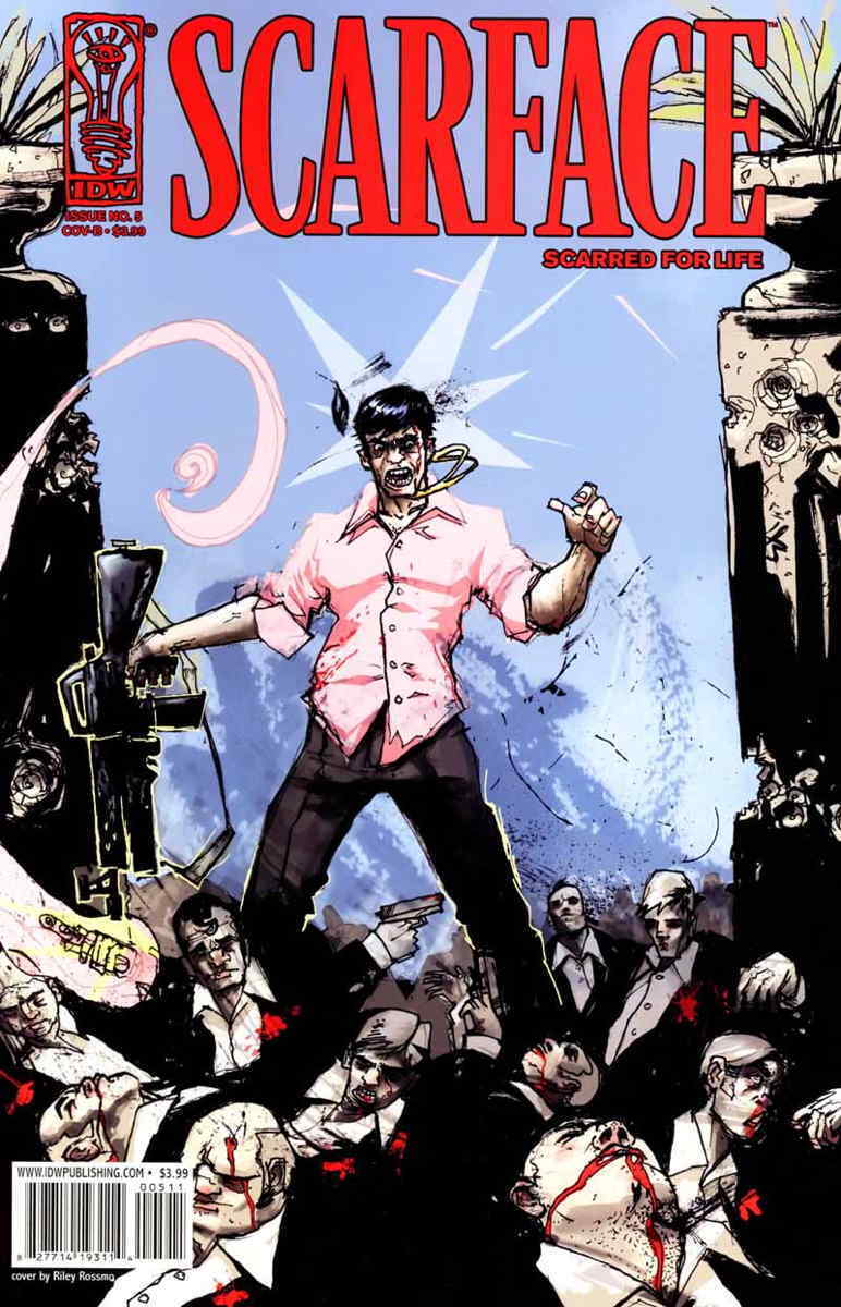 Scarface: Scarred For Life #5B VF; IDW | Last Issue - we combine shipping