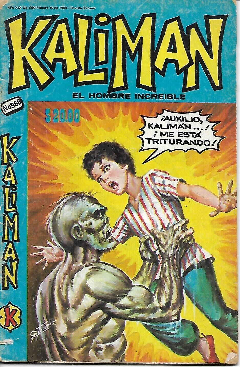 Kaliman El Hombre Increible #950 - Febrero 10, 1984 - Mexico