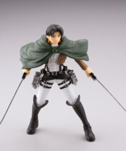 ATTACK ON TITAN REAL FIGURE COLLECTION WAVE 1 TRADING FIGURE - LEVI ACKERMAN