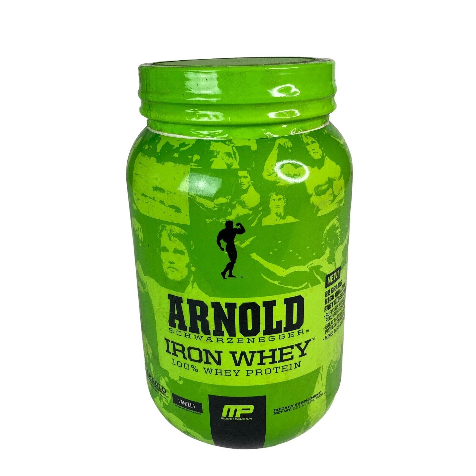 Arnold Schwarzenegger Series Iron Whey Protein Vanilla NEW