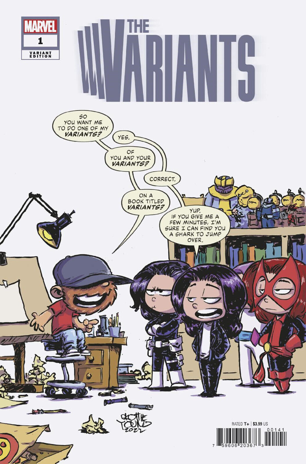 THE VARIANTS #1 (SKOTTIE YOUNG VARIANT)(2022) COMIC BOOK  ~ Marvel Comics