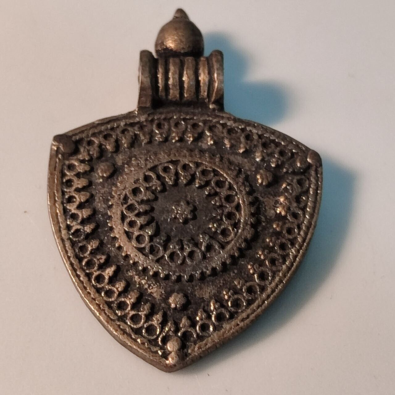 Authentic Viking Shield. Viking Protection Amulet, Medieval Pendant