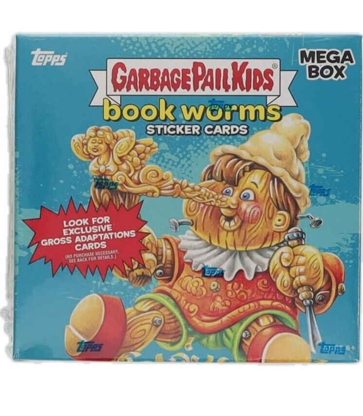 2022 Topps Garbage Pail Kids Book Worms Mega Box - Factory Sealed *FREE SHIPPING