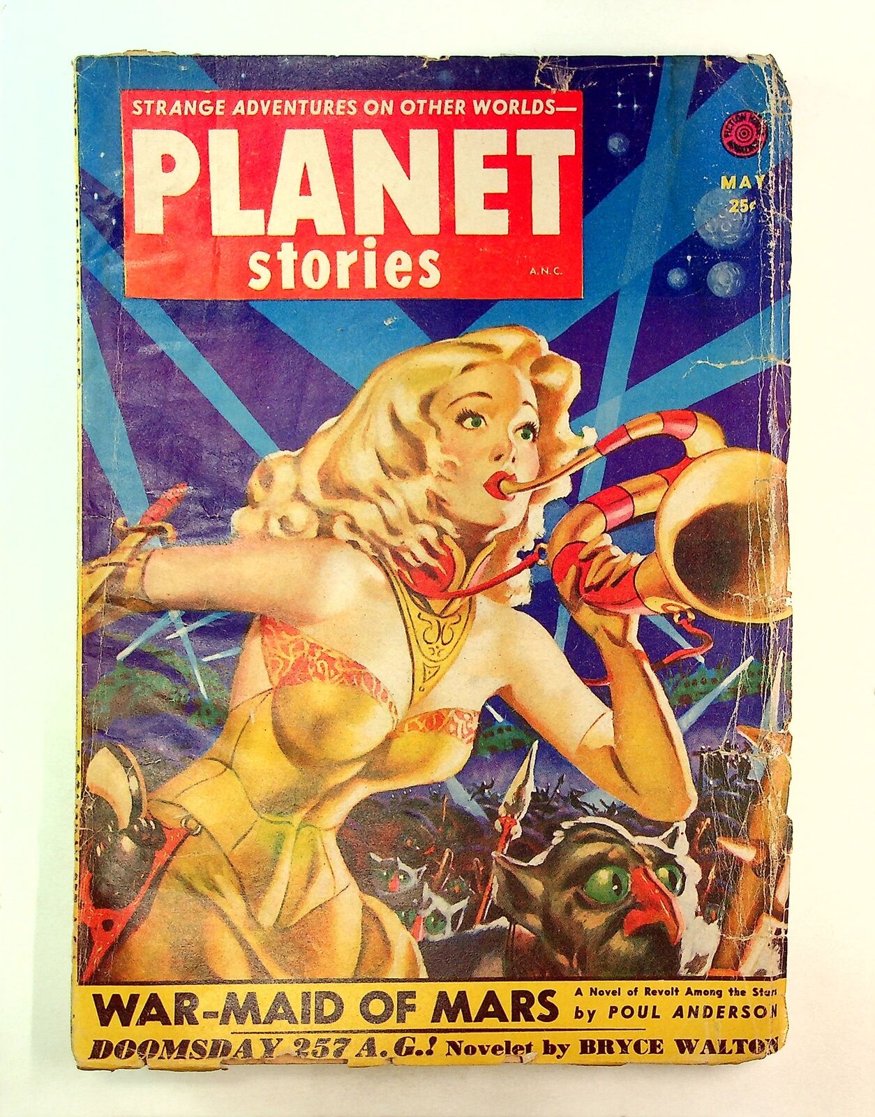 Planet Stories Pulp May 1952 Vol. 5 #6 GD- 1.8