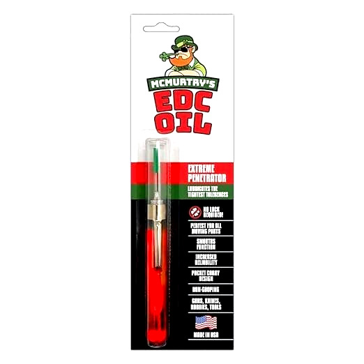 McMurtry's EDC Oil Pen-Perfect for Knives, Hobbies, Tools, Firearms-Penetrating