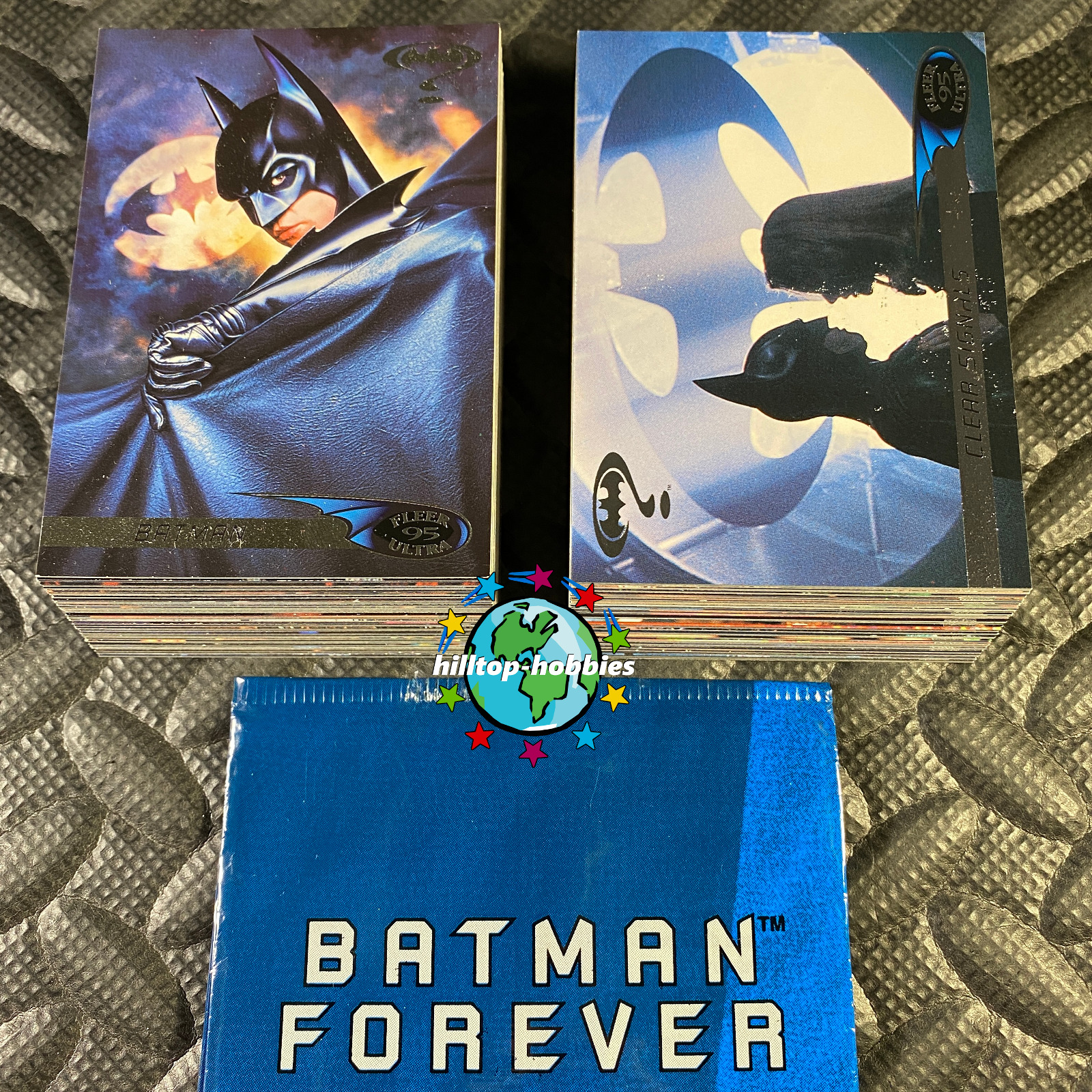 BATMAN FOREVER COMPLETE 120-CARD MOVIE TRADING CARDS BASE SET 1995 FLEER ULTRA