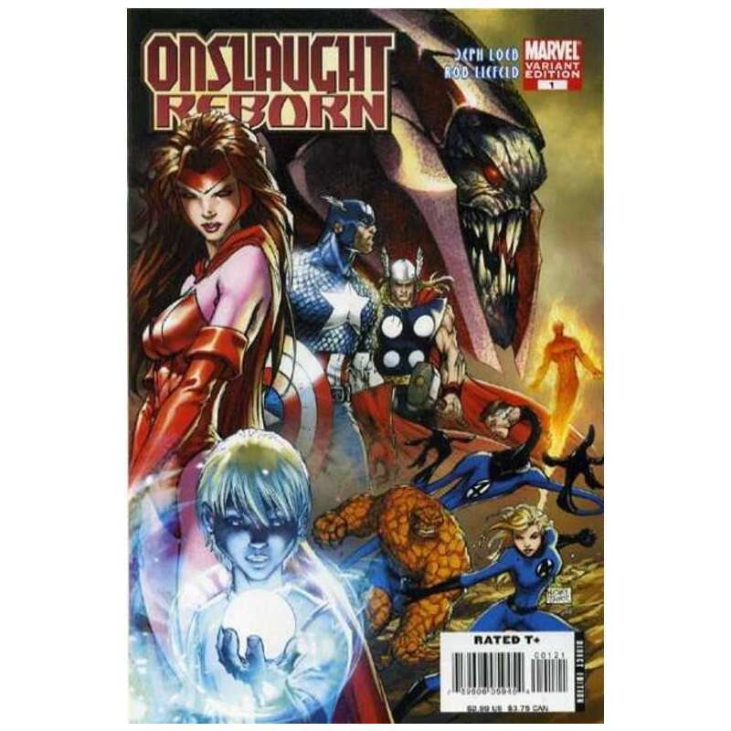 Onslaught Reborn #1 Cover 2 in Near Mint + condition. Marvel comics [z{