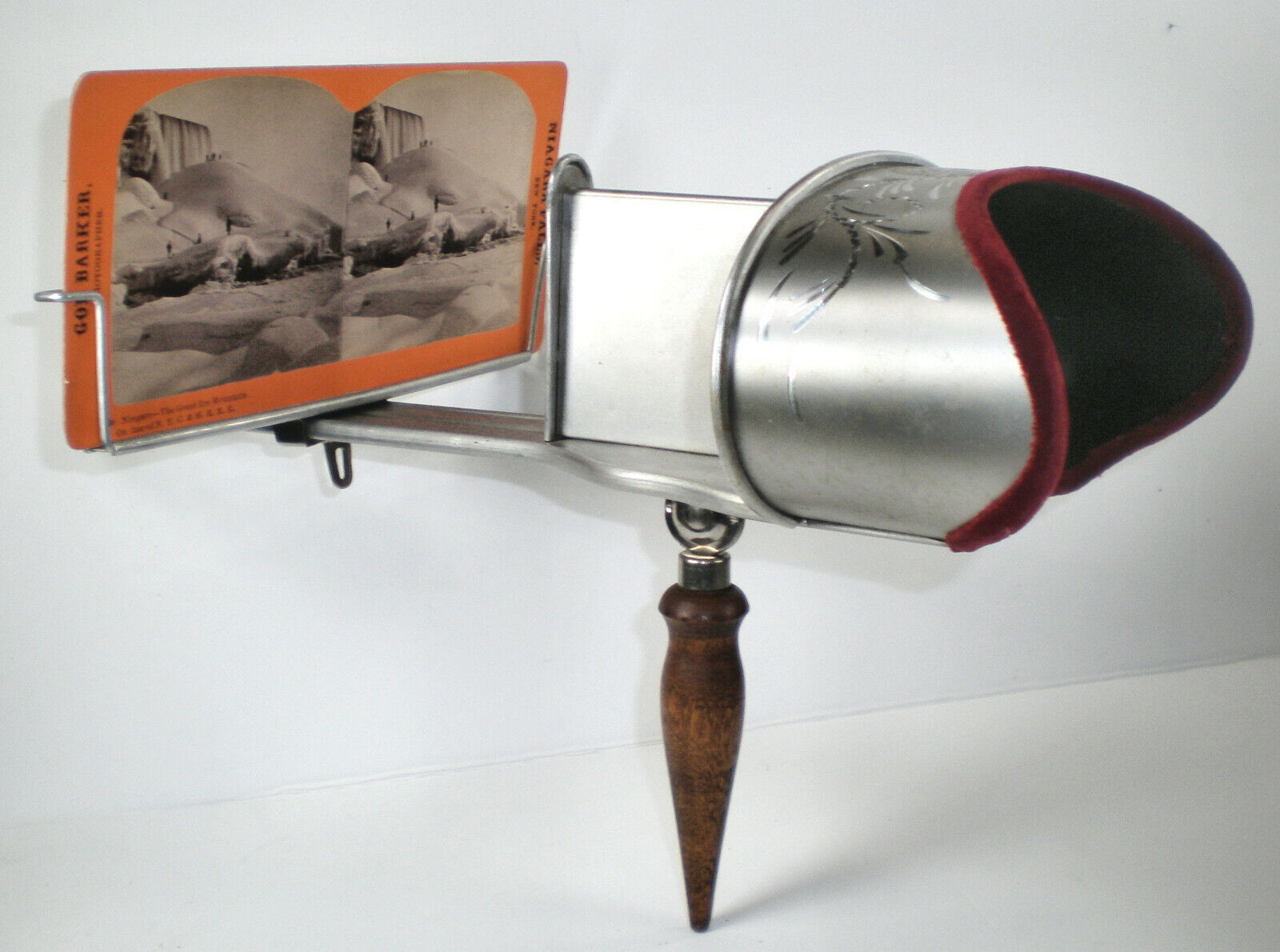 Vintage Perfecscope Stereoviewer ~ Stereoscope ~ Stereoview Viewer ~ 1902 Patent