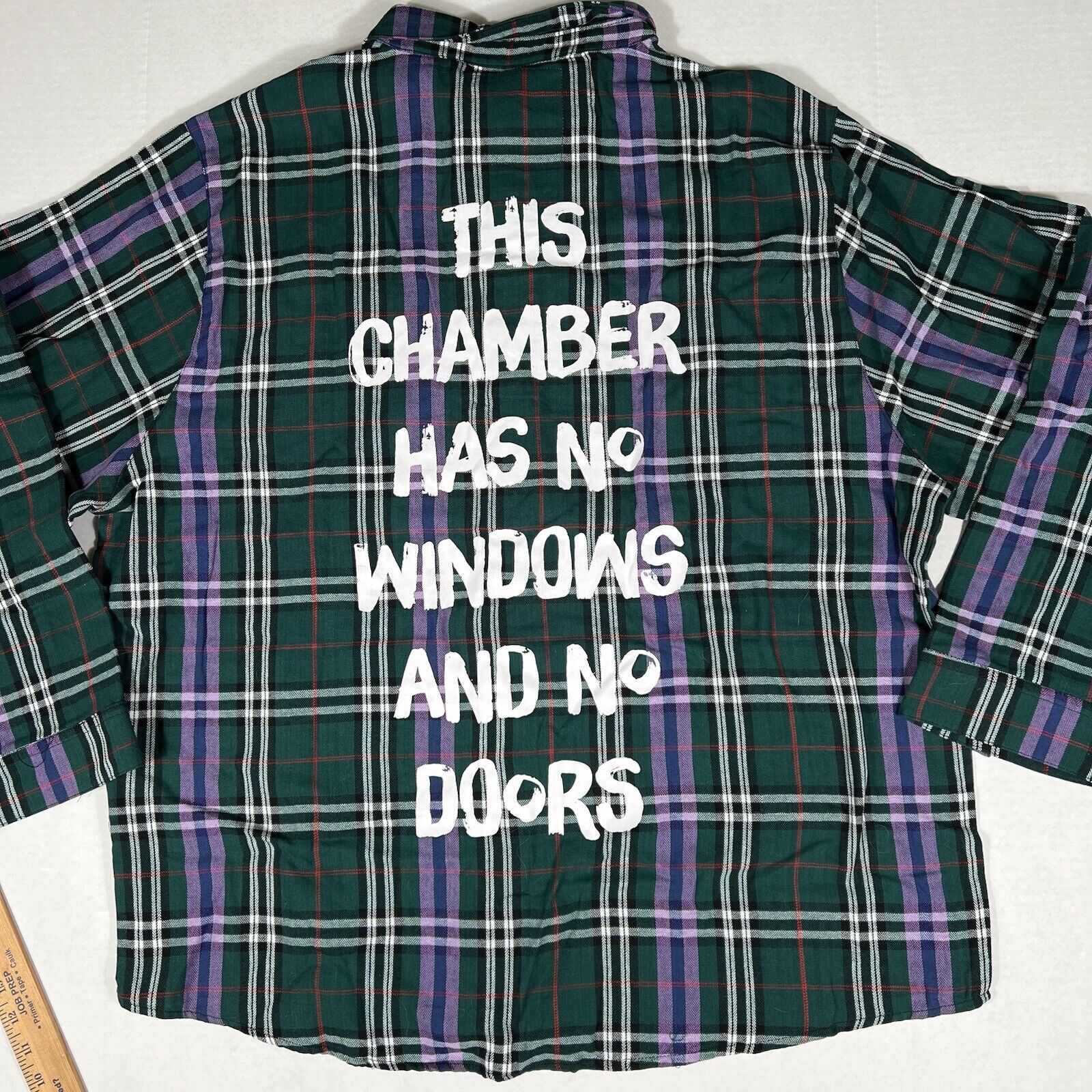 CAKEWORTHY X Disney Haunted Mansion Flannel Shirt NWT size 4XL