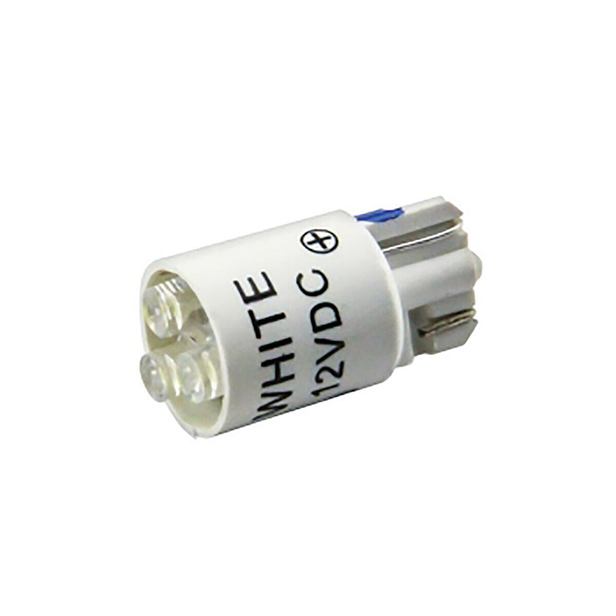 12VDC White Cluster LED T3-1/4 Wedge Base Lamp