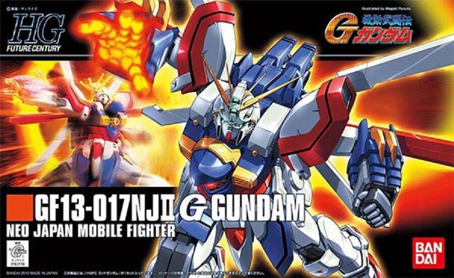 Bandai Mobile Fighter G Gundam HGFC 110 God Gundam HG 1/144 Model Kit USA Seller