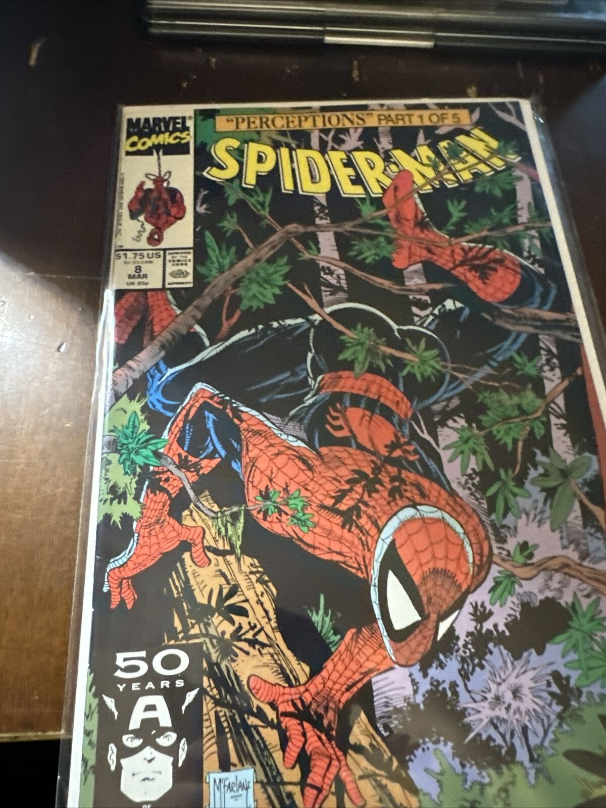 SPIDER-MAN PERCEPTIONS SET COMICS, PARTS 1-5 of 5, MCFARLANE 1991, #8-12, Marvel