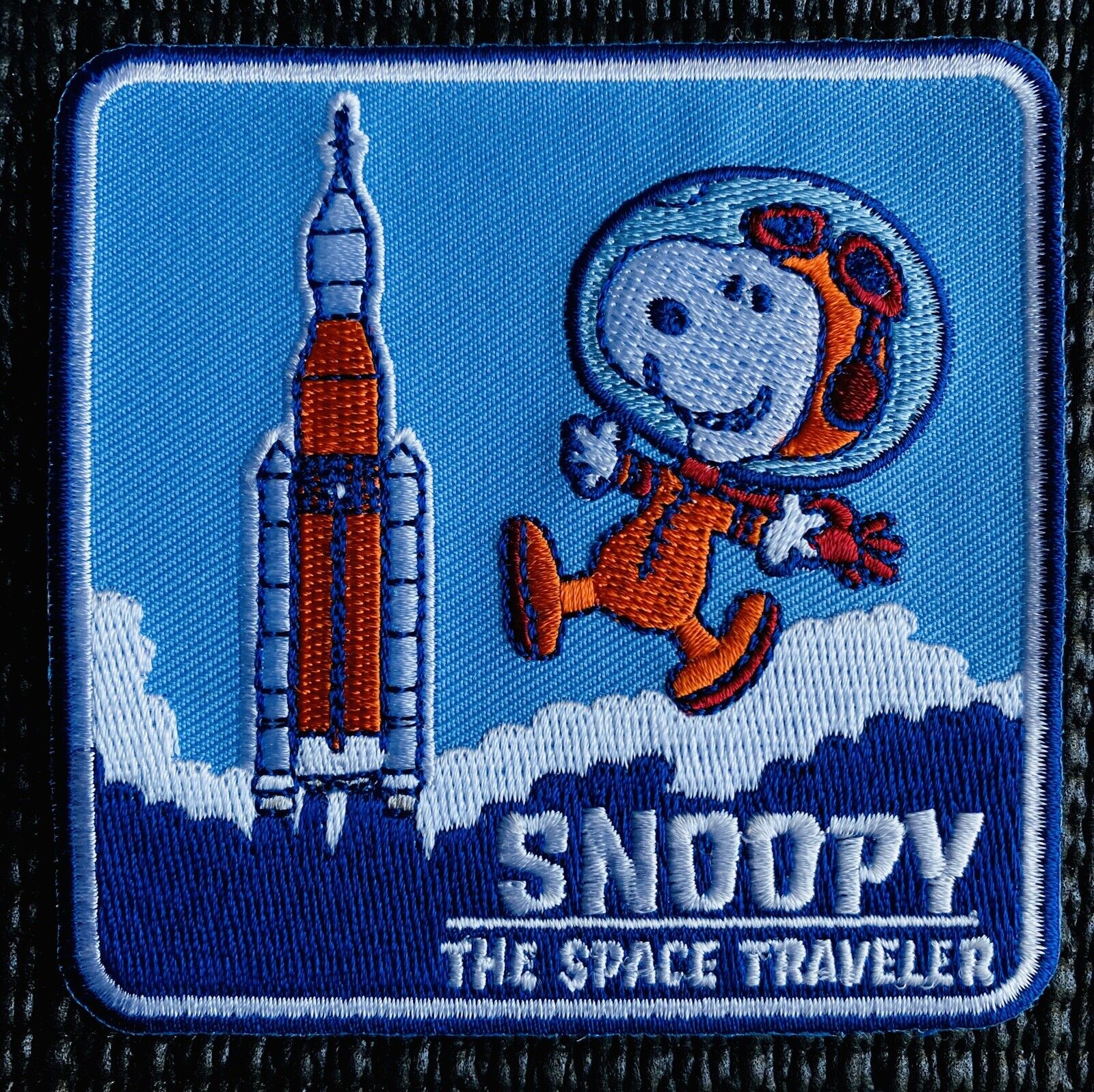 NASA SPACE PATCH - MOON CAMPAIGN - SPACE TRAVELER -3.5”